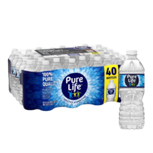 Pure Life Purified Water 16.9 fl. oz., 40 pack
