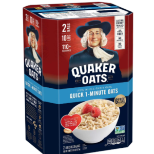 Quaker Quick 1-Minute Oats, 160 oz.
