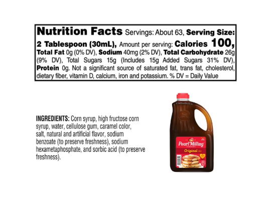 Pearl Milling Company Original Syrup, 64 oz. - Image 2